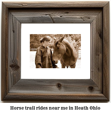 horse trail rides near me in Heath, Ohio